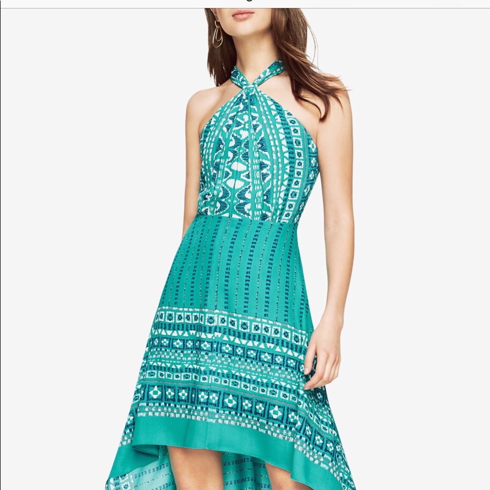 BCBG Daniela Halter Scarf Dress NWT. Sz 8- $298